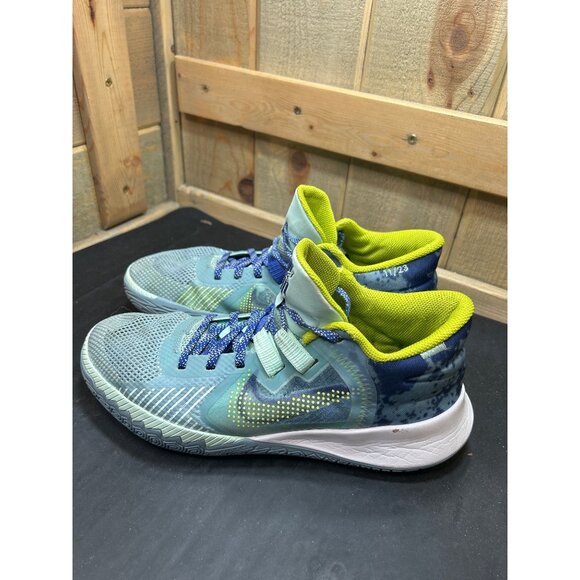 Nike Kyrie Flytrap V Ocean Cube Basketball Shoes Mens US8.5 Blue/Yellow - Picture 8 of 11